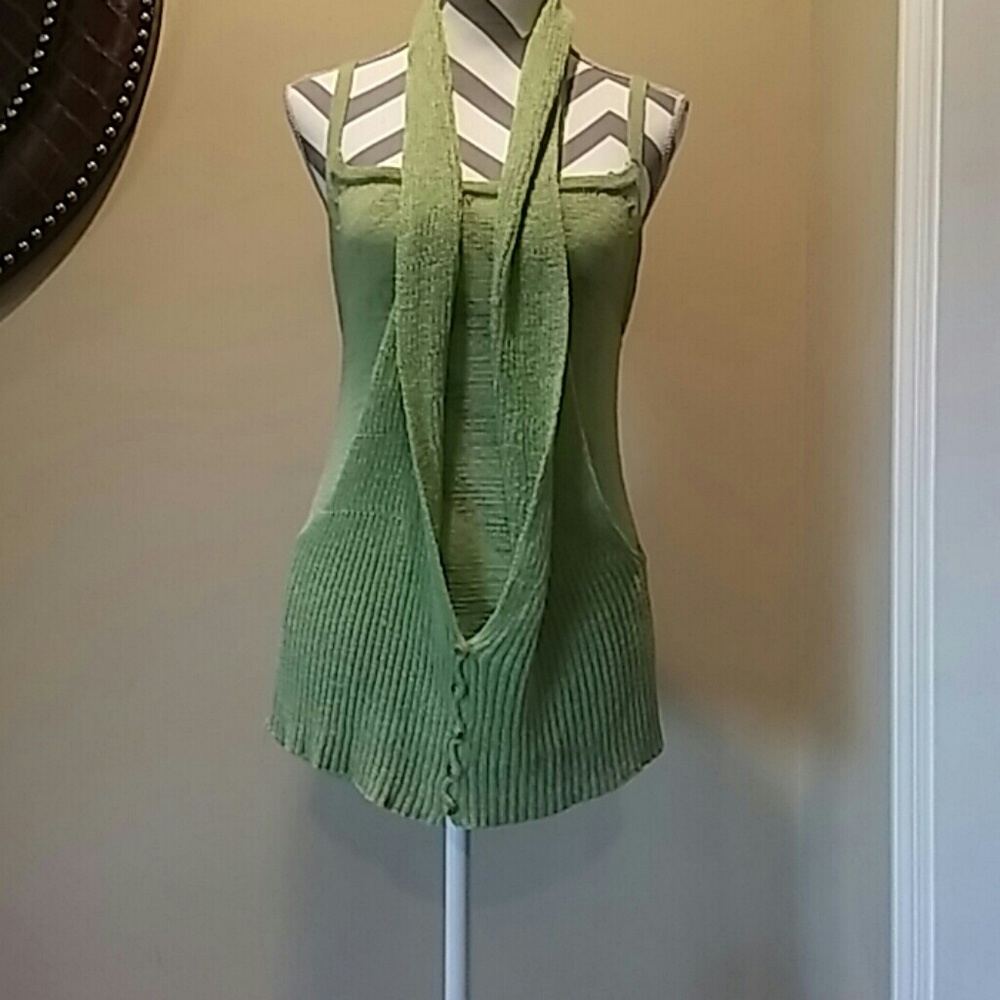 Light Green 2 piece sweater set